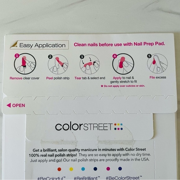 Color Street Nail Strips- Tokyo Lights- New - Picture 4 of 6